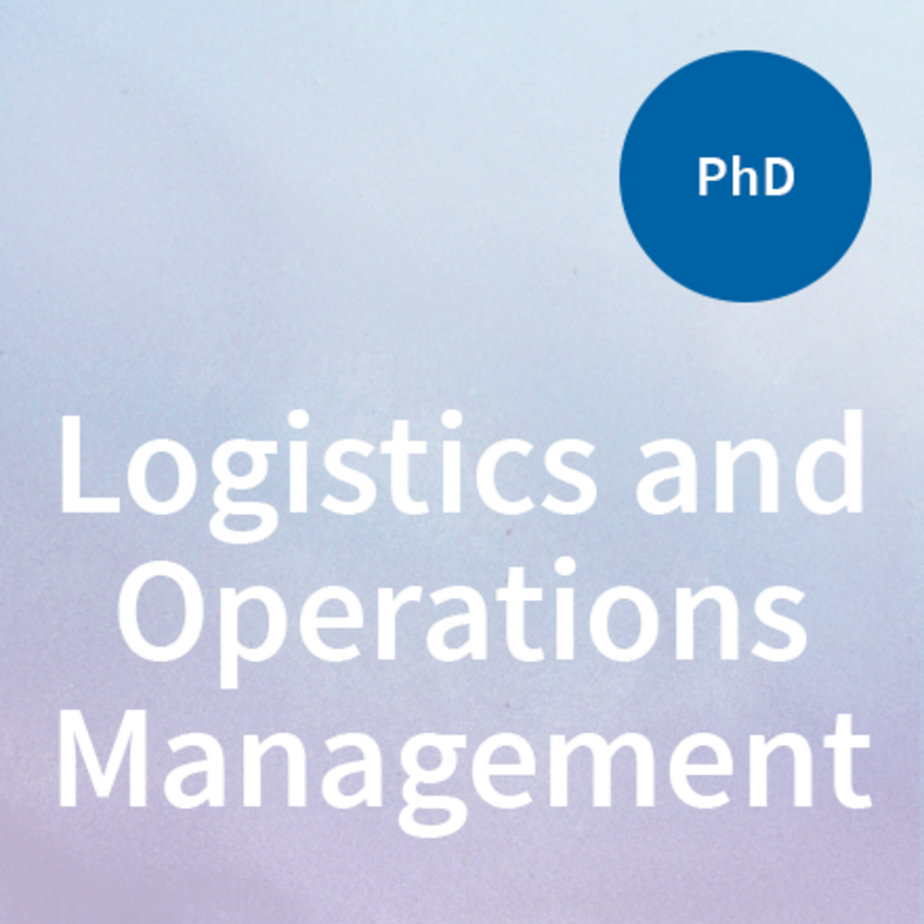 phd logistics online